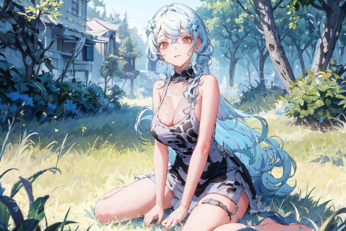 Trina,  1girl,  Long White Hair by THOA on Tensor.Art