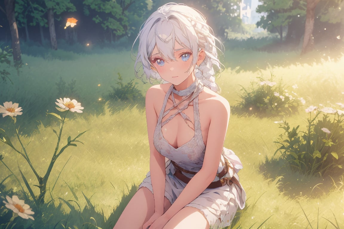 Trina,  1girl,  Long White Hair by THOA on Tensor.Art