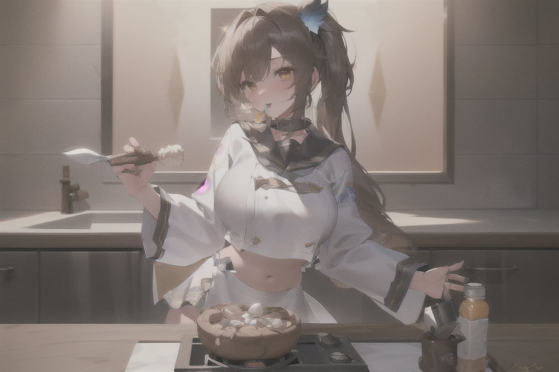 Bready,  1girl,  Brown long hair by THOA on Tensor.Art