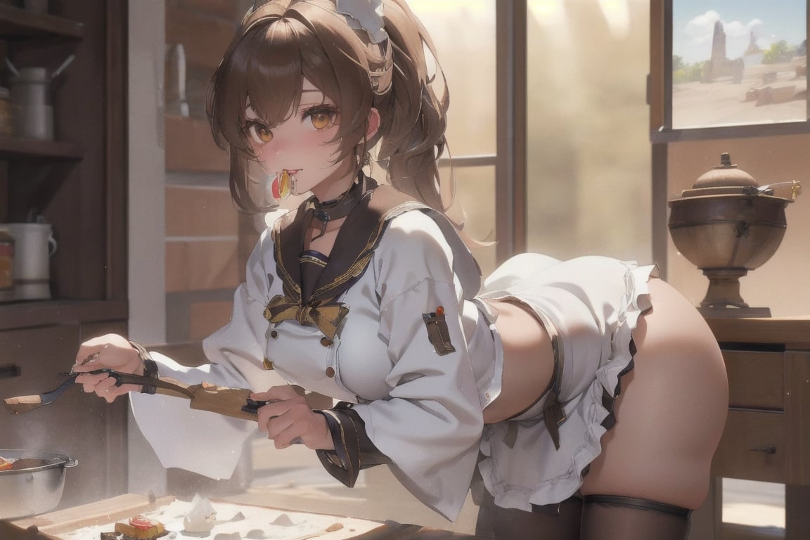 Bready,  1girl,  Brown long hair by THOA on Tensor.Art