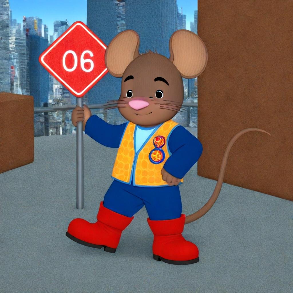 Solo,  1boy,  Male anthro mouse by Starman  on Tensor.Art