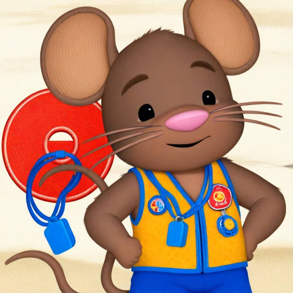 Solo,  1boy,  Male anthro mouse by Starman  on Tensor.Art