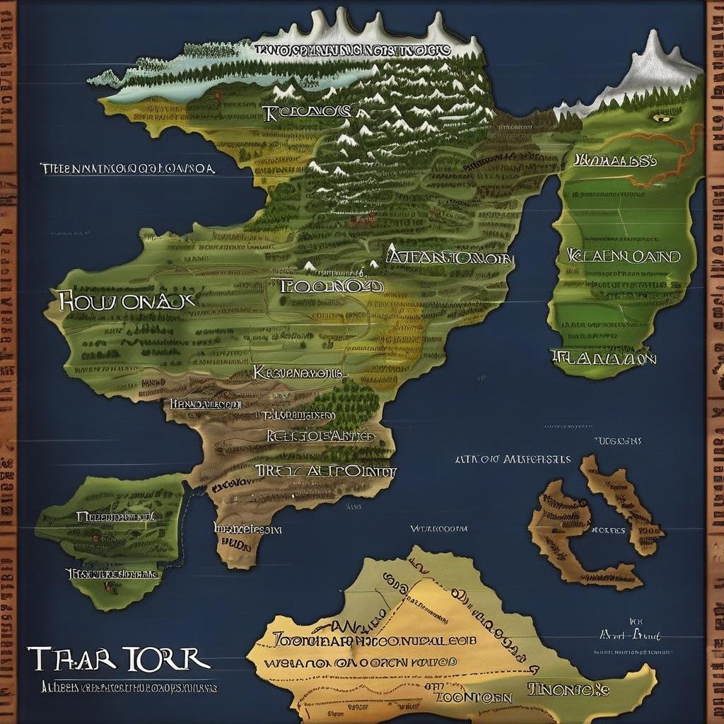 dnd_world_maps,  world map,  detailed by Glamortica on Tensor.Art