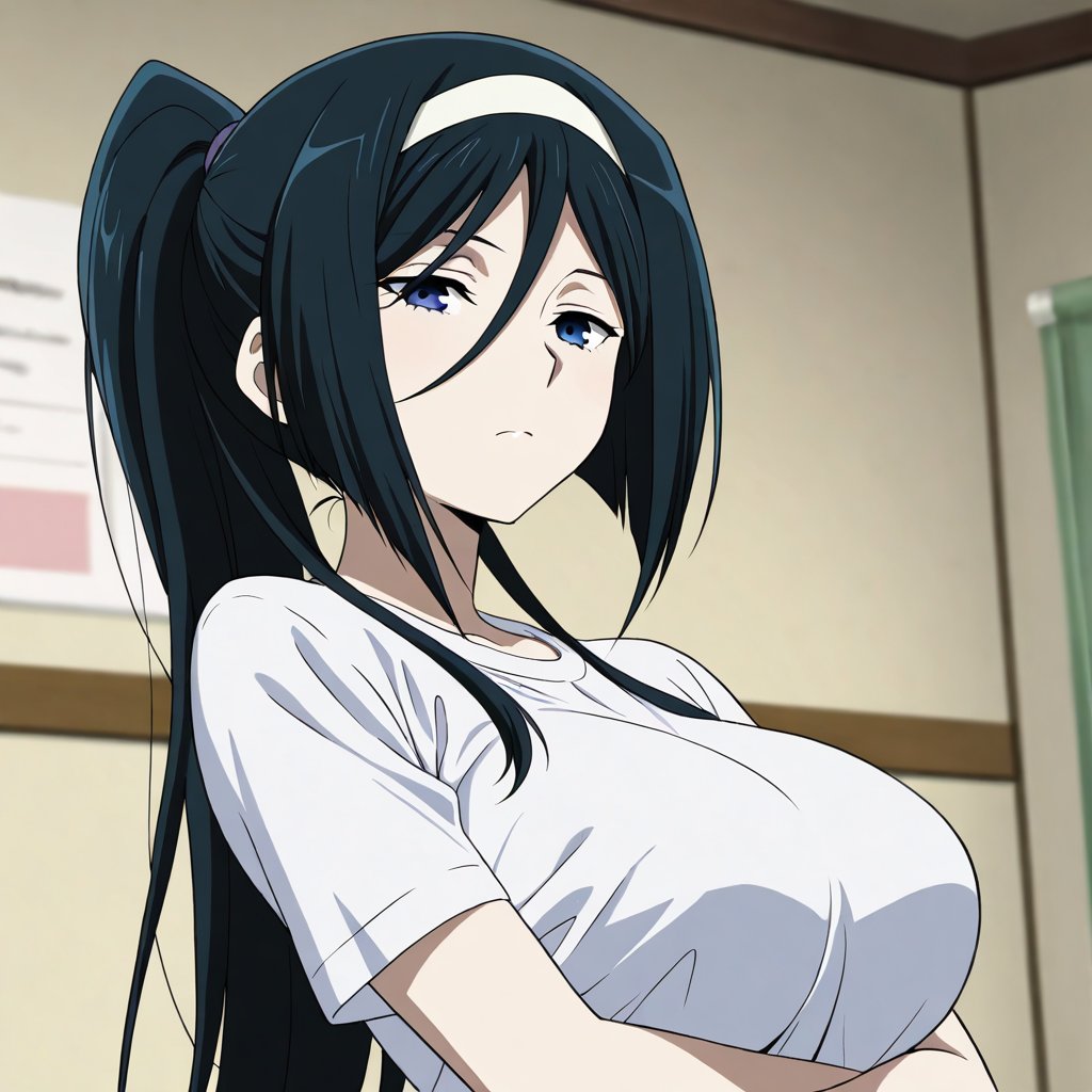 Irisu fuyumi (Hyouka),  black hair,  long hair by A1tan on Tensor.Art
