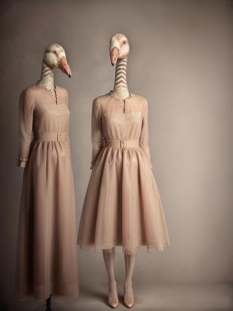 a goose in a dress by Kappa_Neuro on Tensor.Art