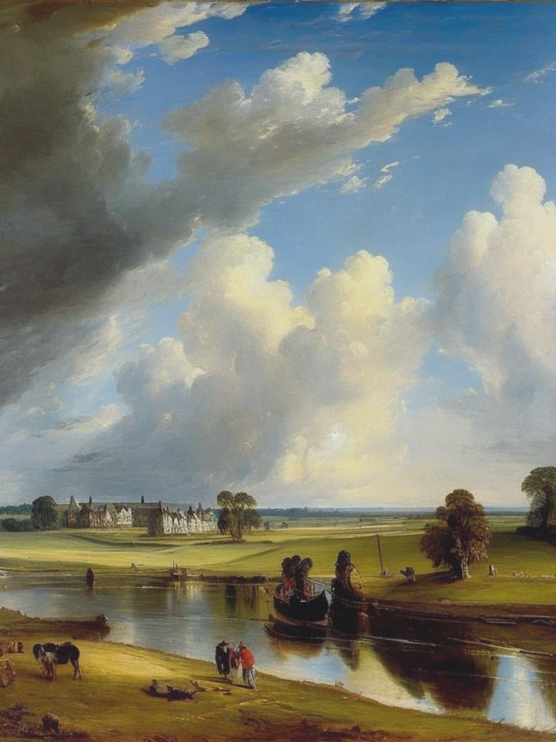 artwork by John Constable by Kappa_Neuro on Tensor.Art