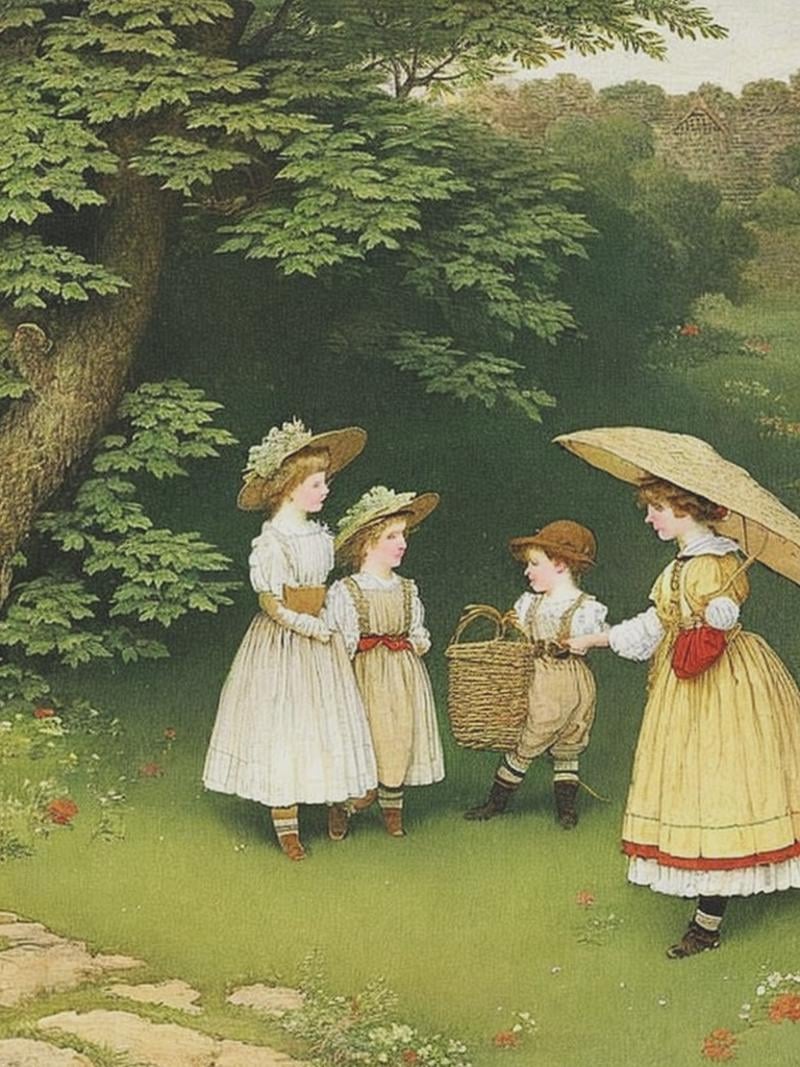 artwork by Kate Greenaway by Kappa_Neuro on Tensor.Art