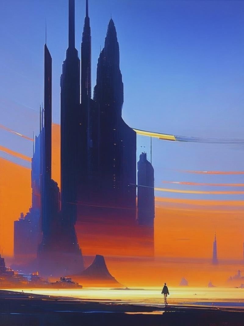 an image of a spiral on a canvas,  in the style of rhads,  futuristic urbanity by Kappa_Neuro on Tensor.Art