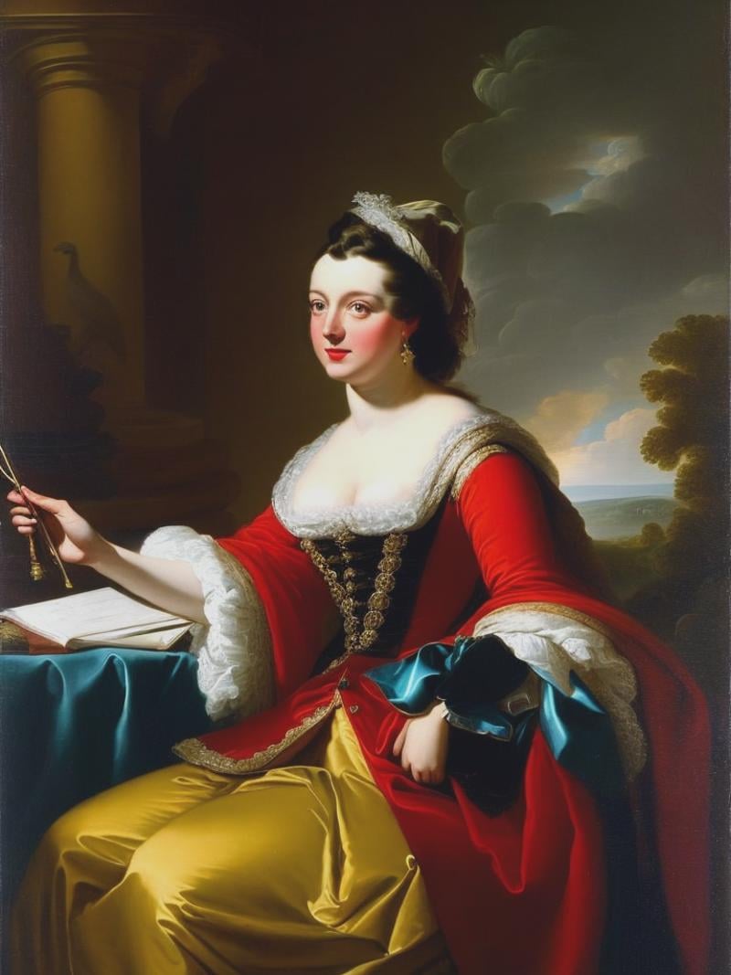 John Singleton Copley style painting 1800 by Kappa_Neuro on Tensor.Art