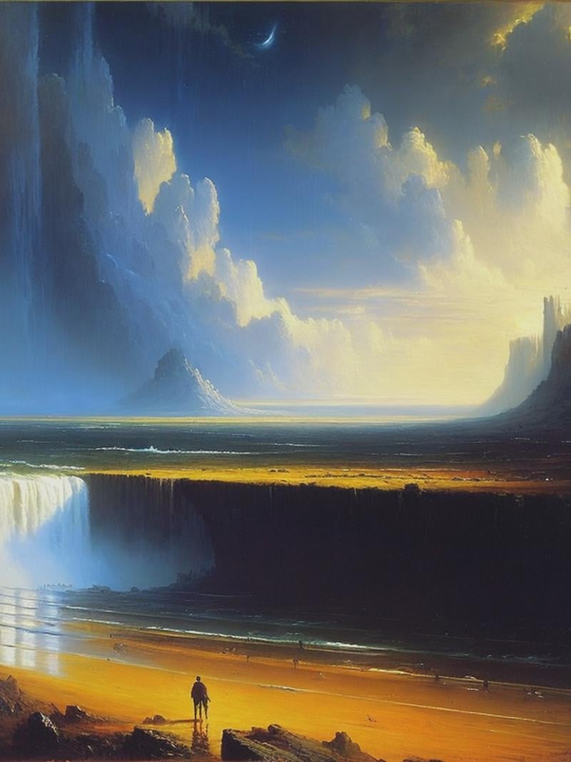 endless rain by John martin by Kappa_Neuro on Tensor.Art