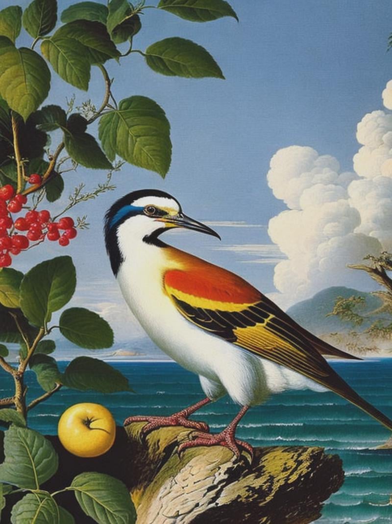 John James Audubon illustration,  art by Audubon by Kappa_Neuro on Tensor.Art