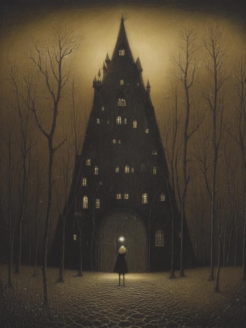 shattered dreams by John Kenn Mortensen,  harlequin by Kappa_Neuro on Tensor.Art