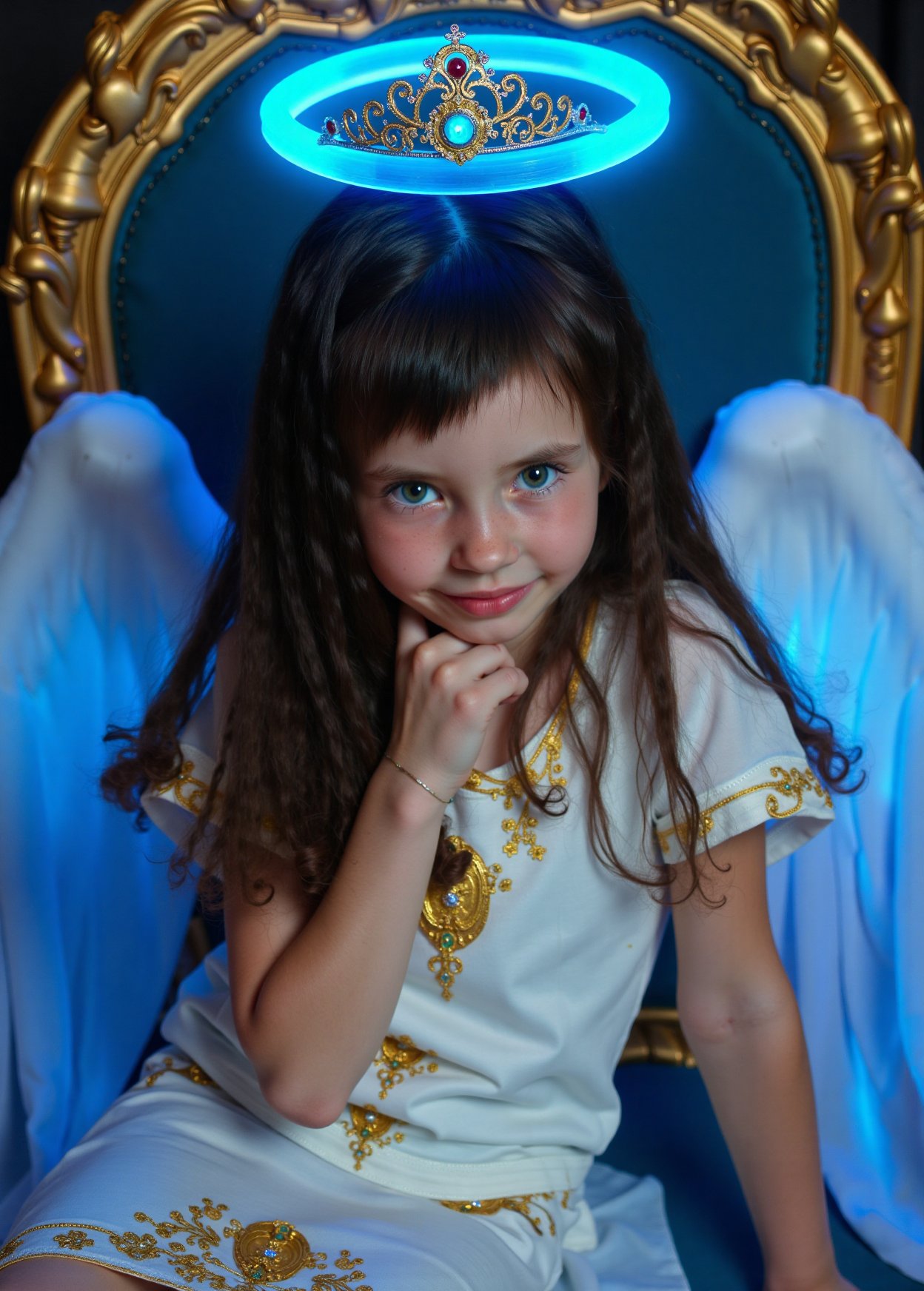 beautiful Little 4 years old toddler girl TessaDW,  petite childish body,  cute face by AI Luna LM.9✨ on Tensor.Art