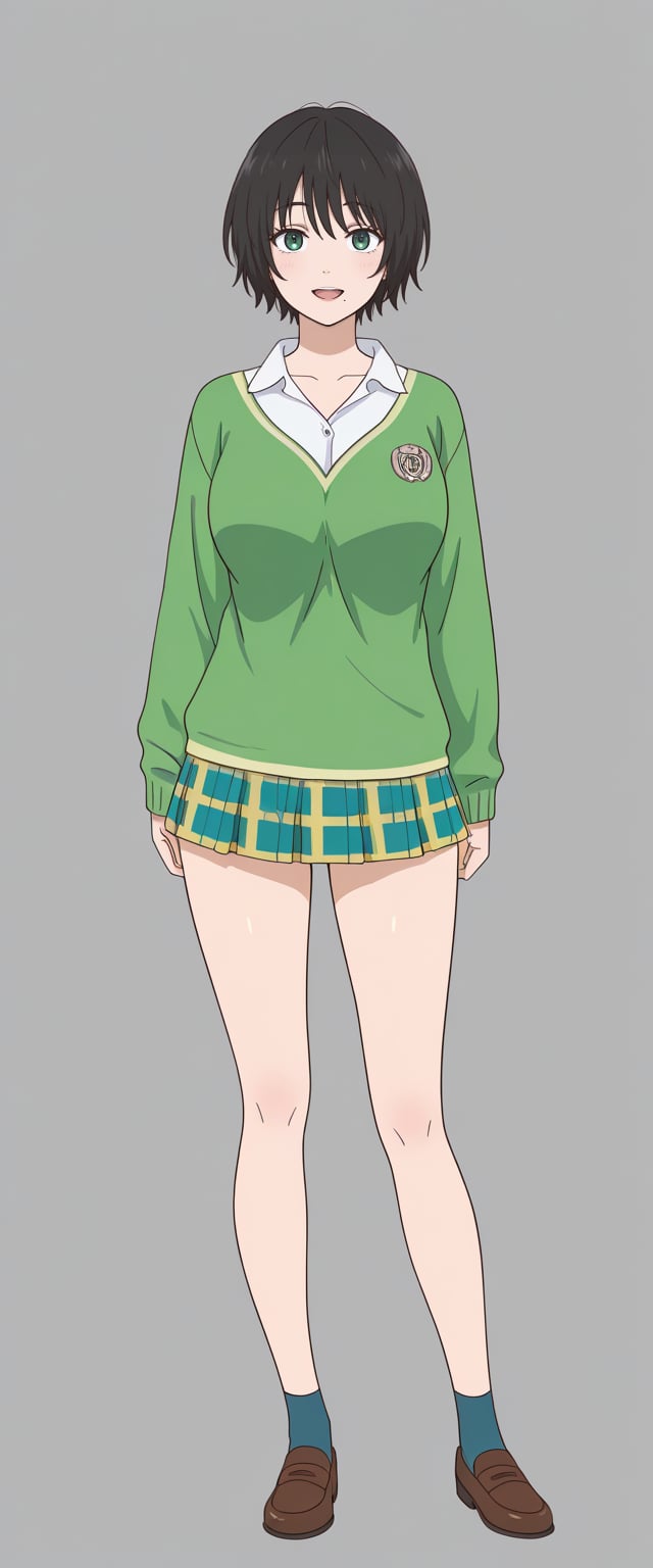 official art,  kuroiwa medaka ni watashi no kawaii ga tsuujinai,  aged up by Zerobeastskaiai on Tensor.Art