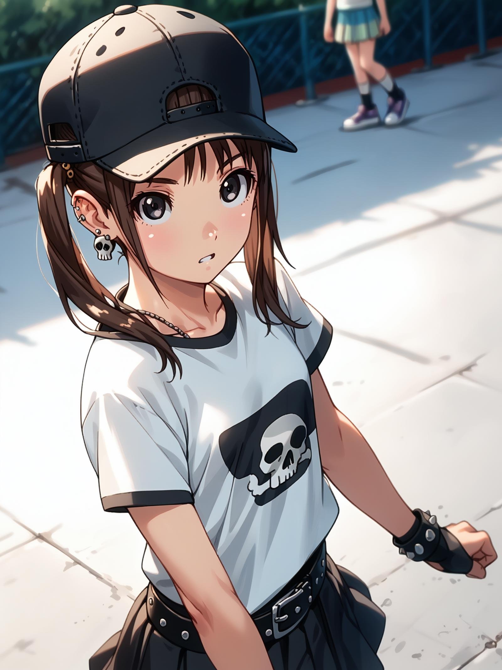 ht_mio,  brown hair,  black eyes by happy_tentacle on Tensor.Art