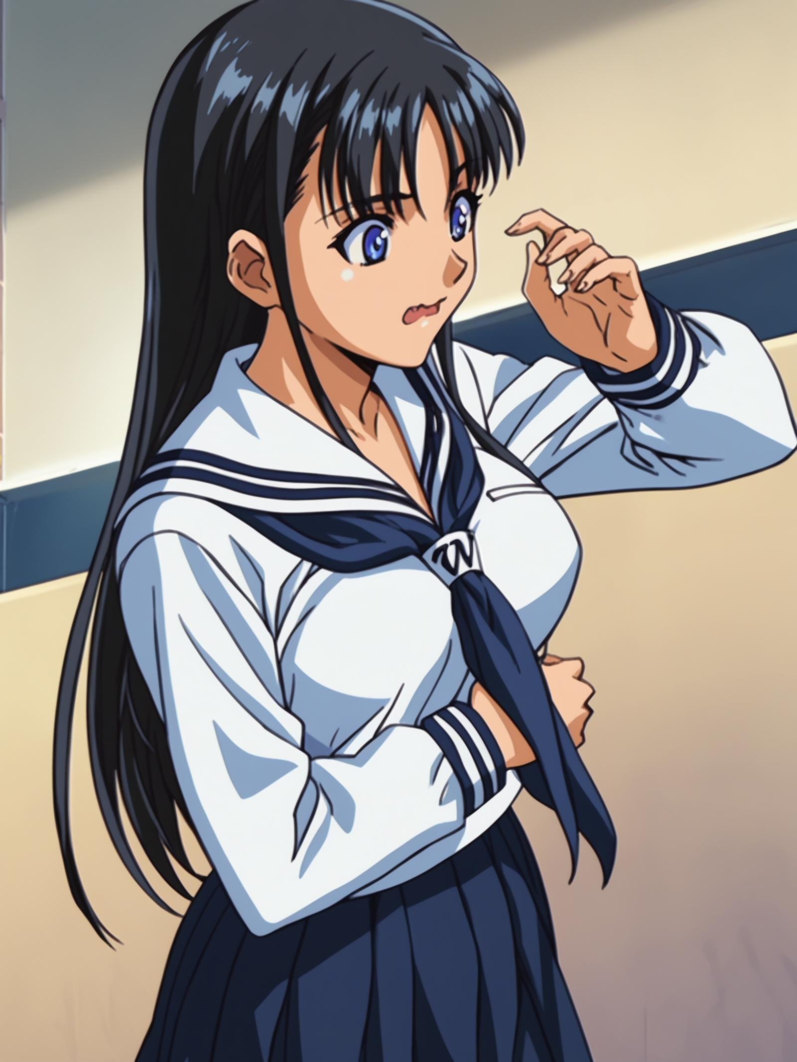 ht_asa,  school uniform,  sailor collar by happy_tentacle on Tensor.Art
