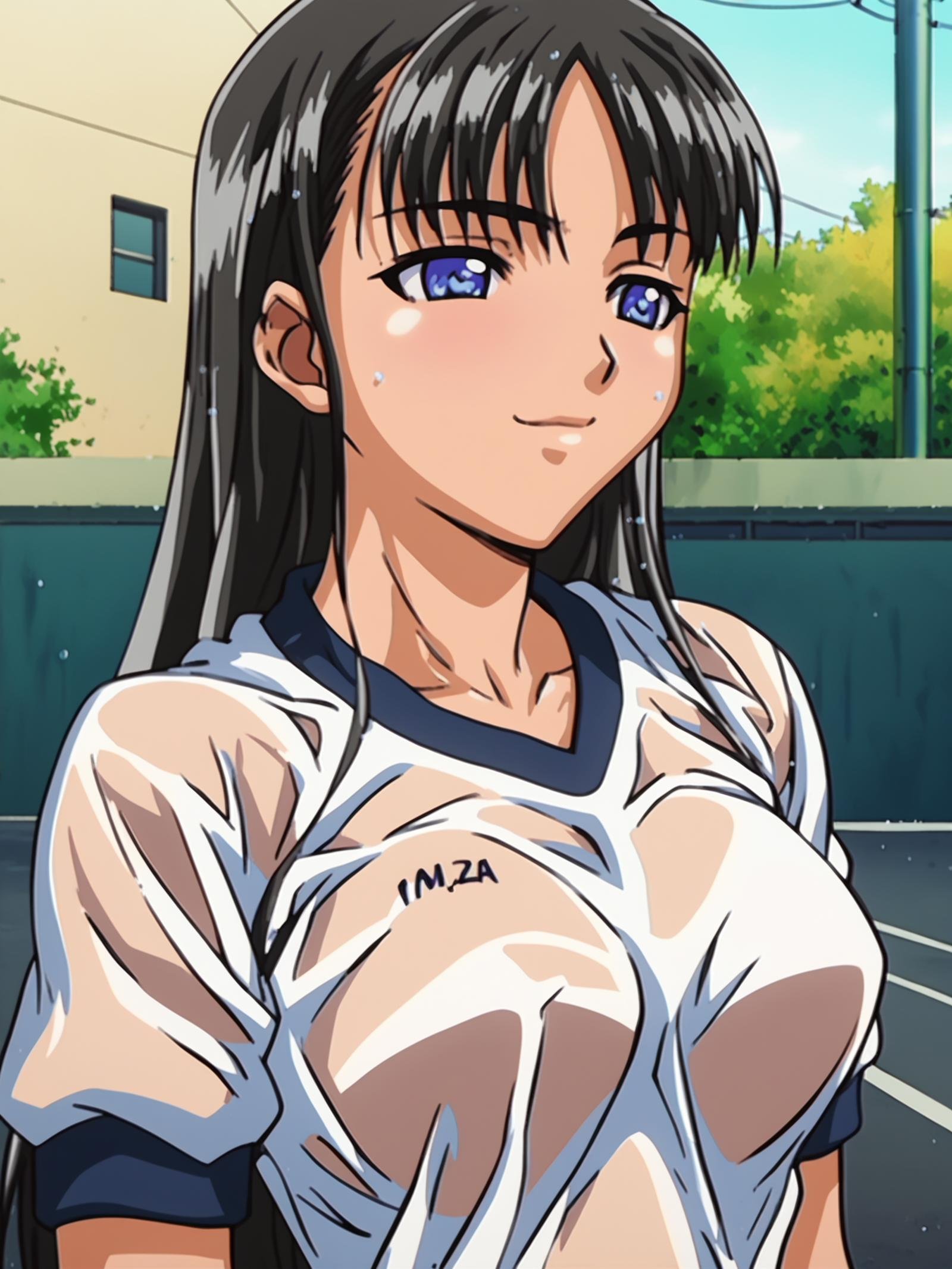 ht_asa,  gym uniform,  wet by happy_tentacle on Tensor.Art