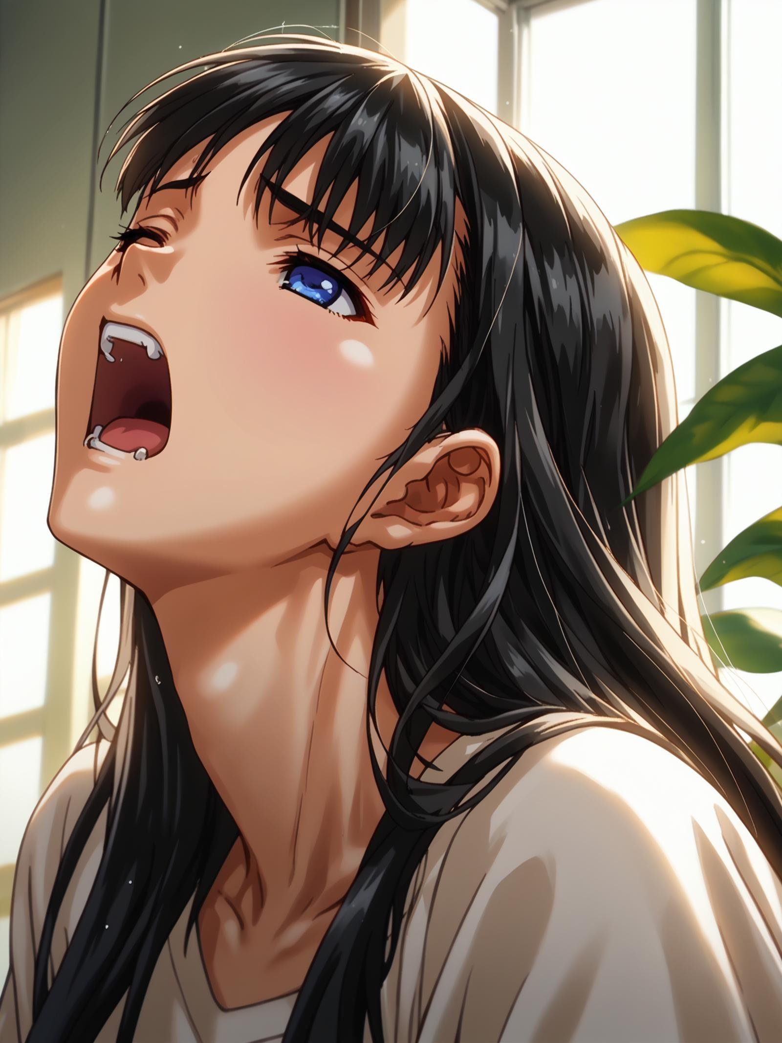 ht_asa,  black hair , by happy_tentacle on Tensor.Art