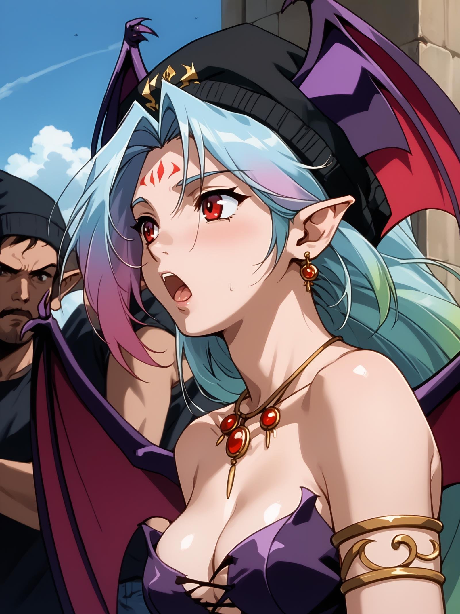 ht_delta,  demon wings,  head wings by happy_tentacle on Tensor.Art