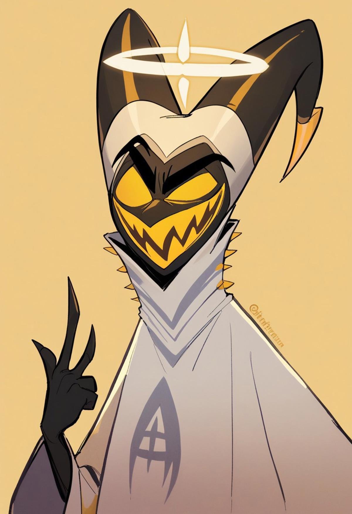 Adam,  masked Adam,  golden halo by MadPax on Tensor.Art