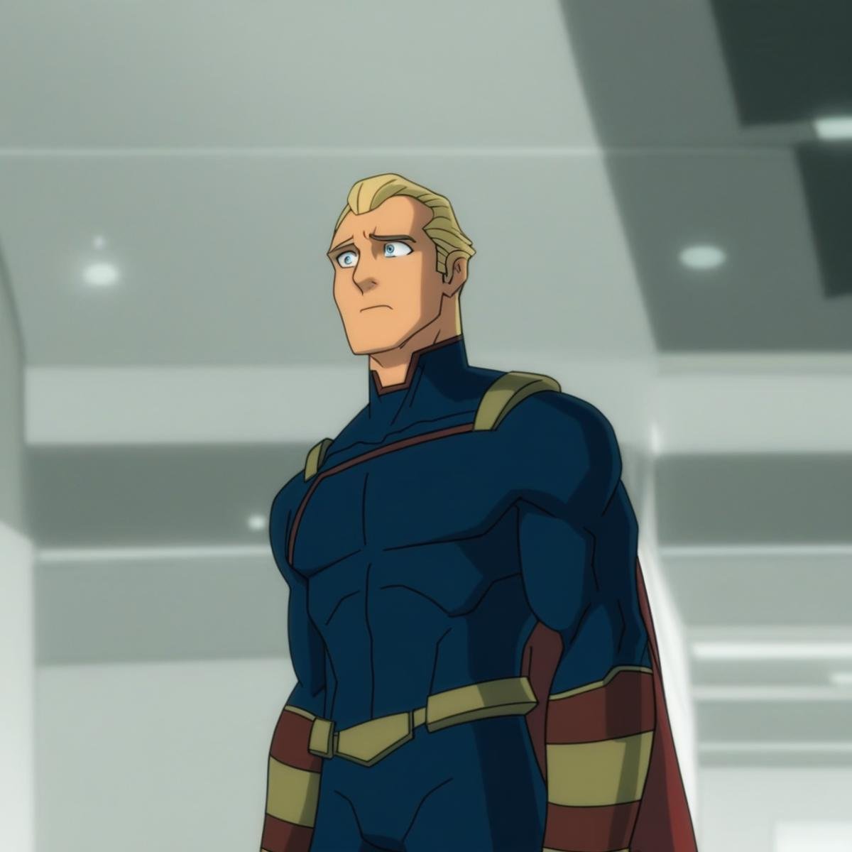 Homelander,  1boy,  muscular by MadPax on Tensor.Art
