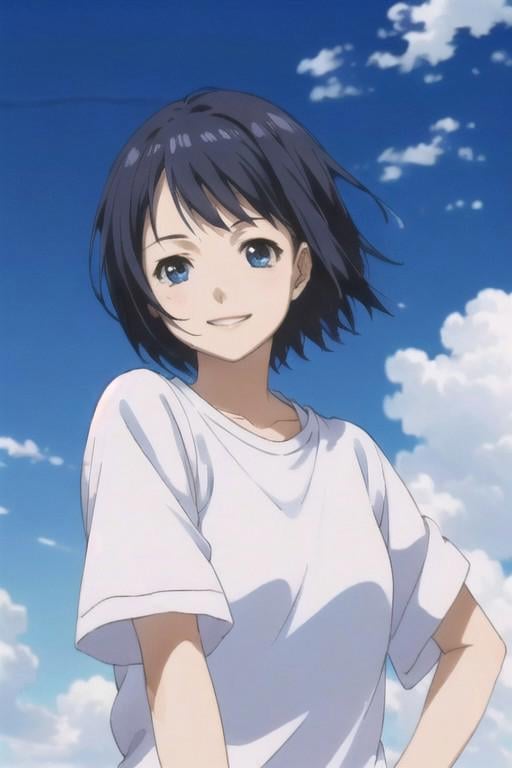 (masterpiece),  sanjo keiko,  short hair by duongve13112002 on Tensor.Art