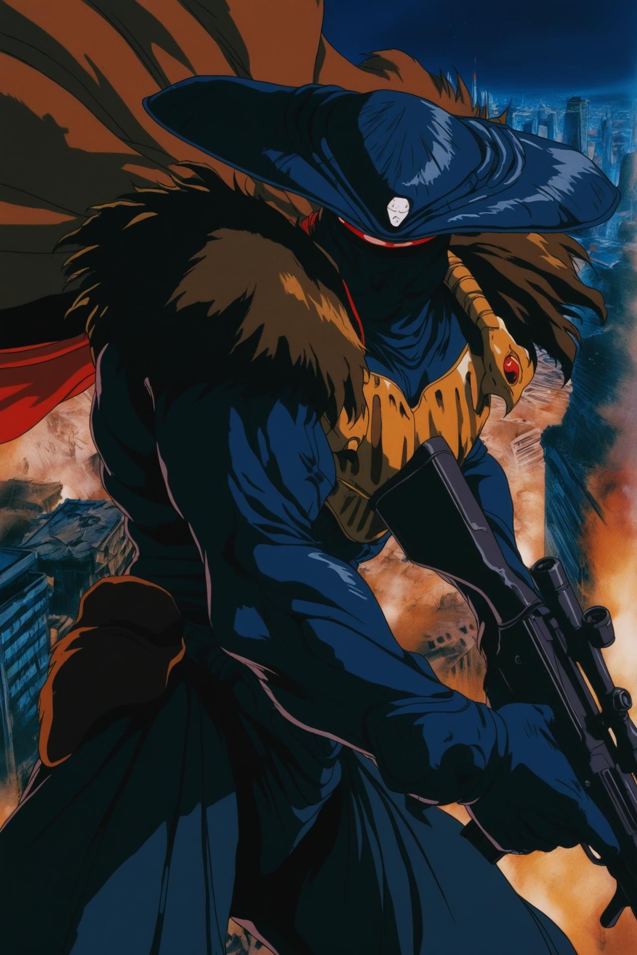 monster,  muscular,  red eyes by Farfegnugen on Tensor.Art