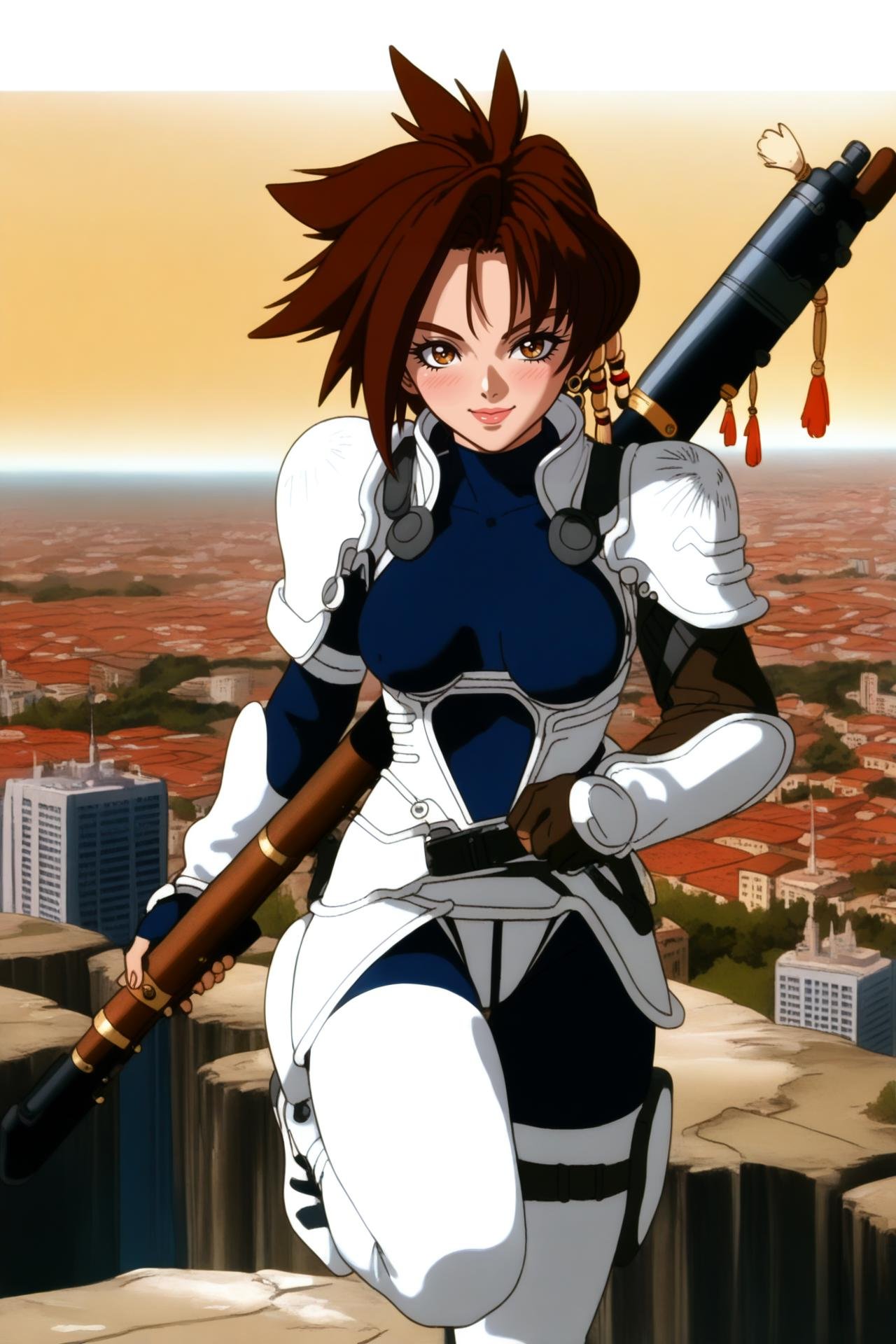 Iria,  short hair,  hair ornament by Farfegnugen on Tensor.Art