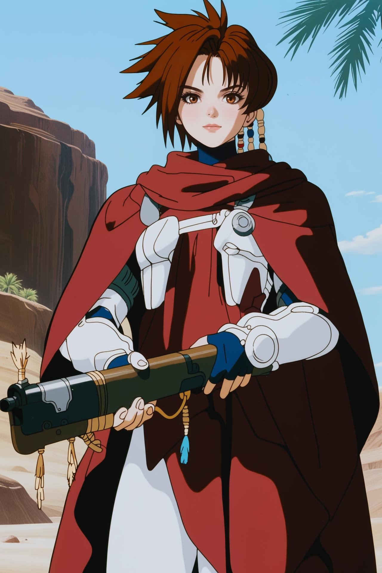 Iria,  short hair,  hair ornament by Farfegnugen on Tensor.Art