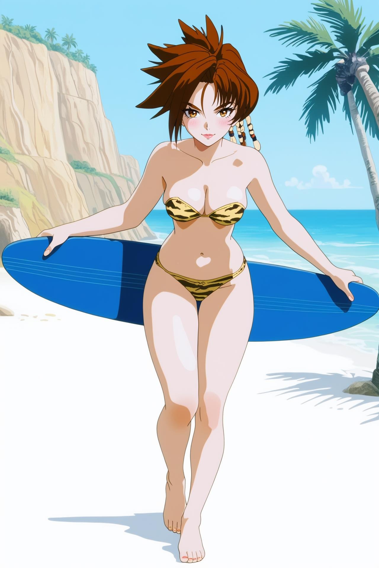 Iria,  short hair,  hair ornament by Farfegnugen on Tensor.Art