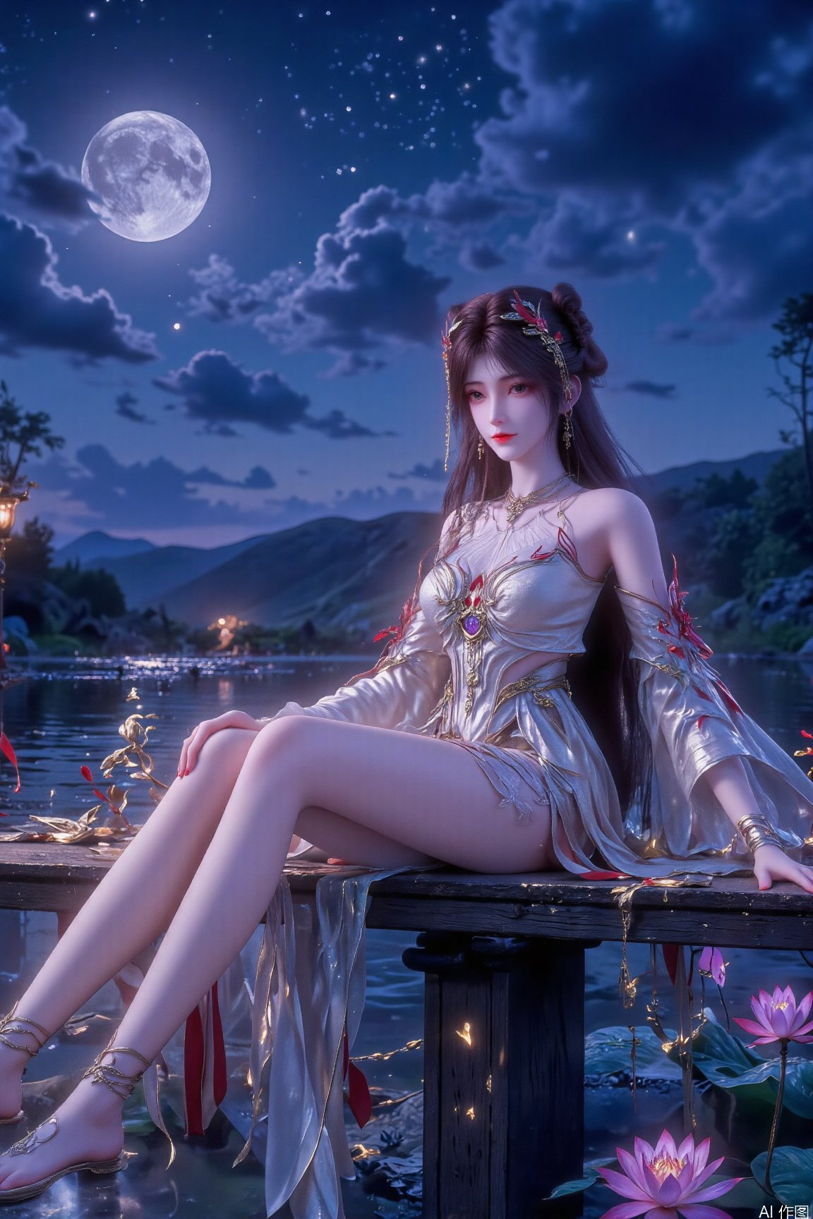 1girl,  solo,  long hair by 吴的小家 on Tensor.Art