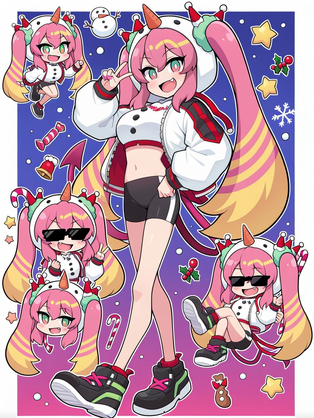 ka sikil,  1girl,  fang by Sqquirtle0007 on Tensor.Art