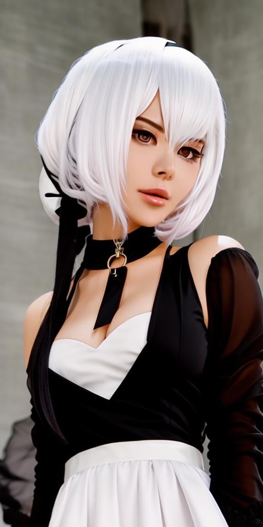 2B,  wedding by Ангел Мечты on Tensor.Art