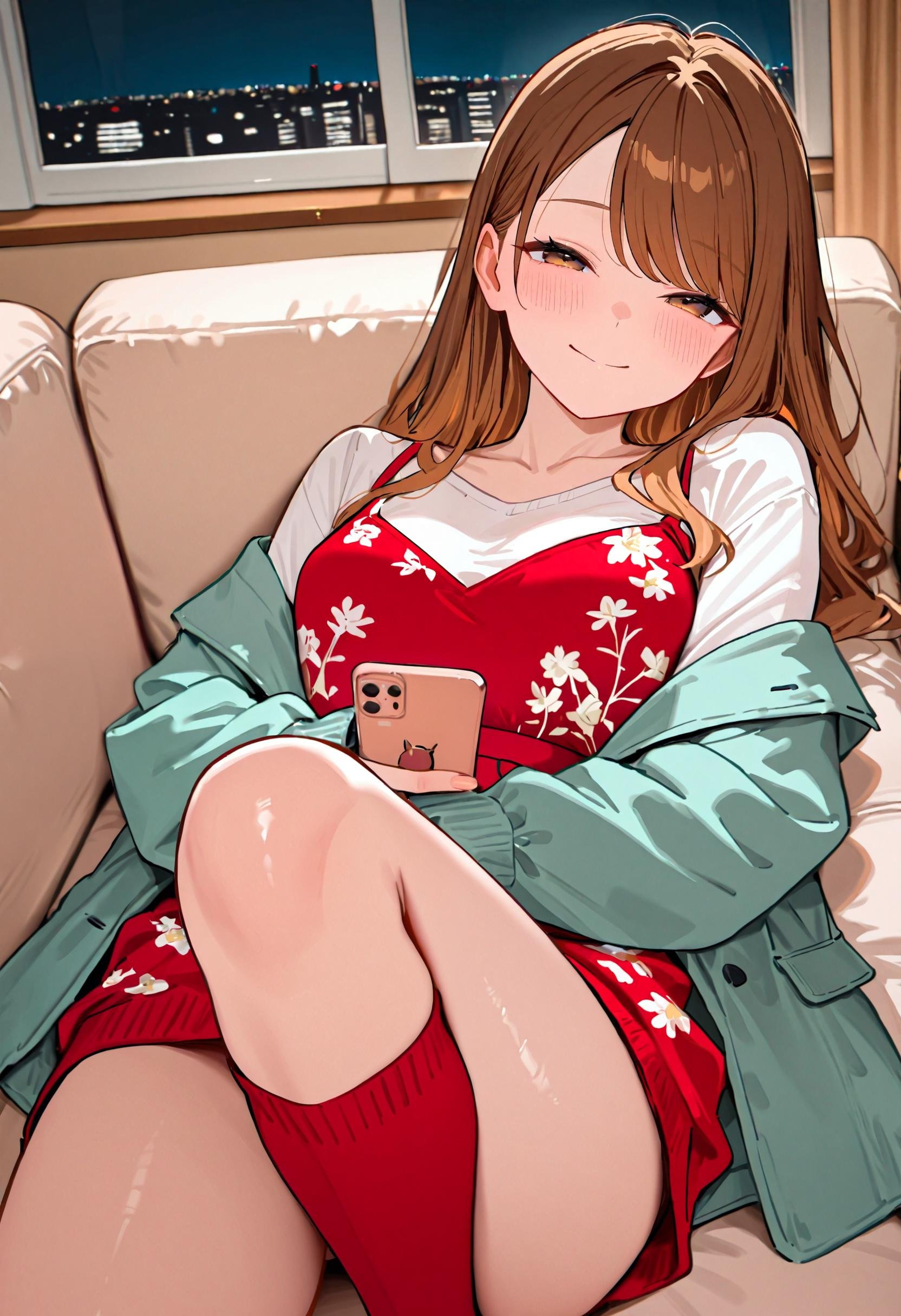 YW9za,  1girl,  red socks by imge on Tensor.Art