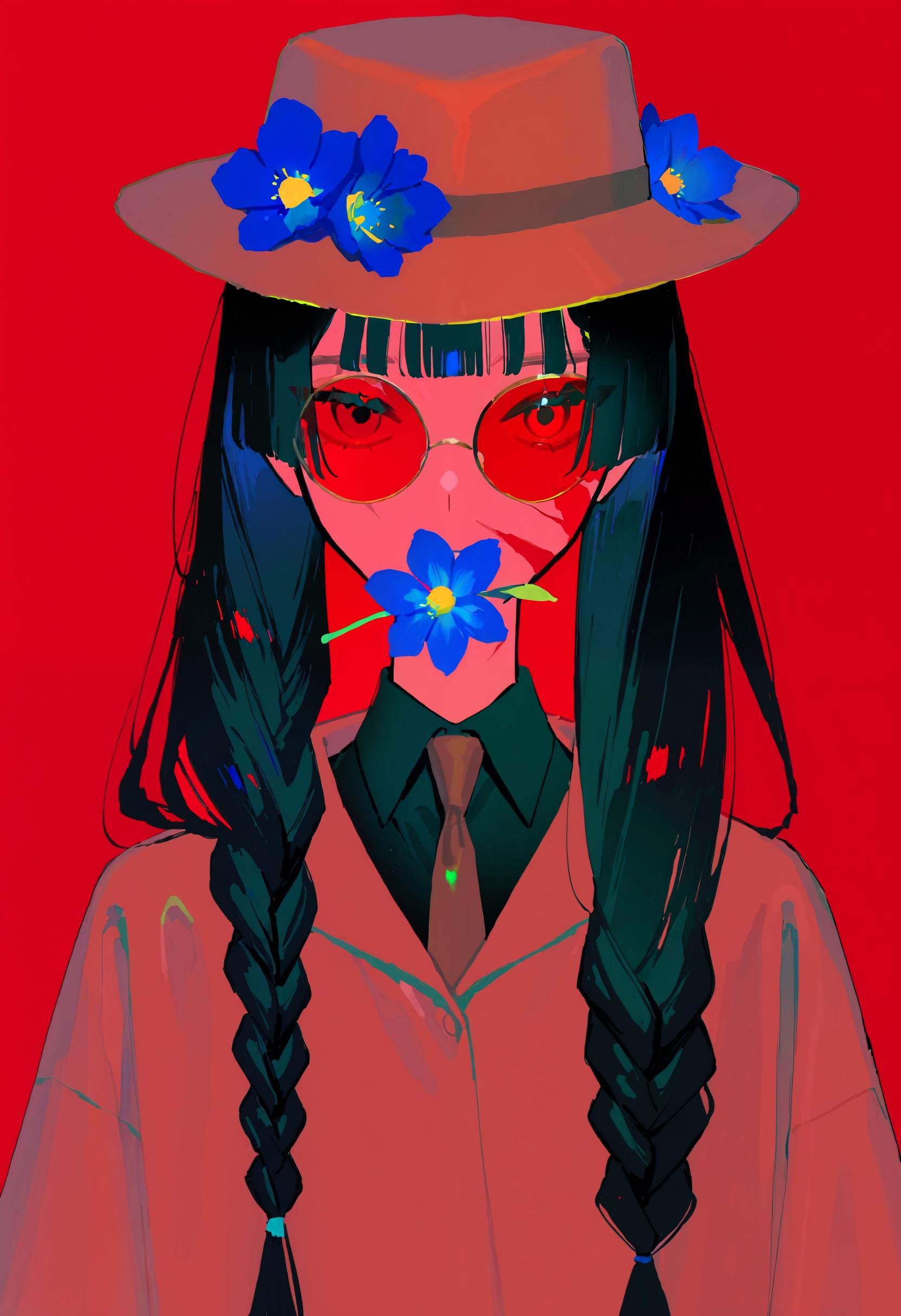eW9ta,  1girl,  flower by imge on Tensor.Art