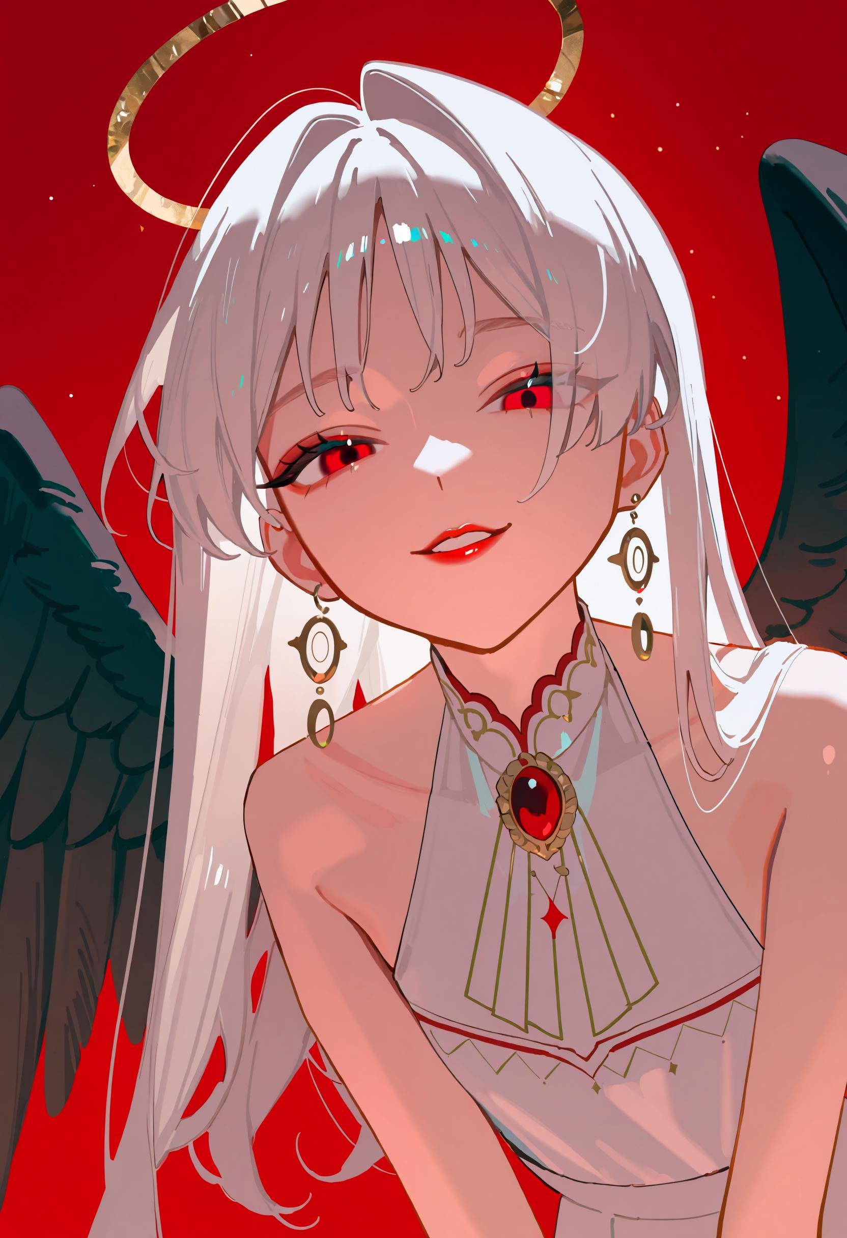 eW9ta,  1girl,  earrings by imge on Tensor.Art