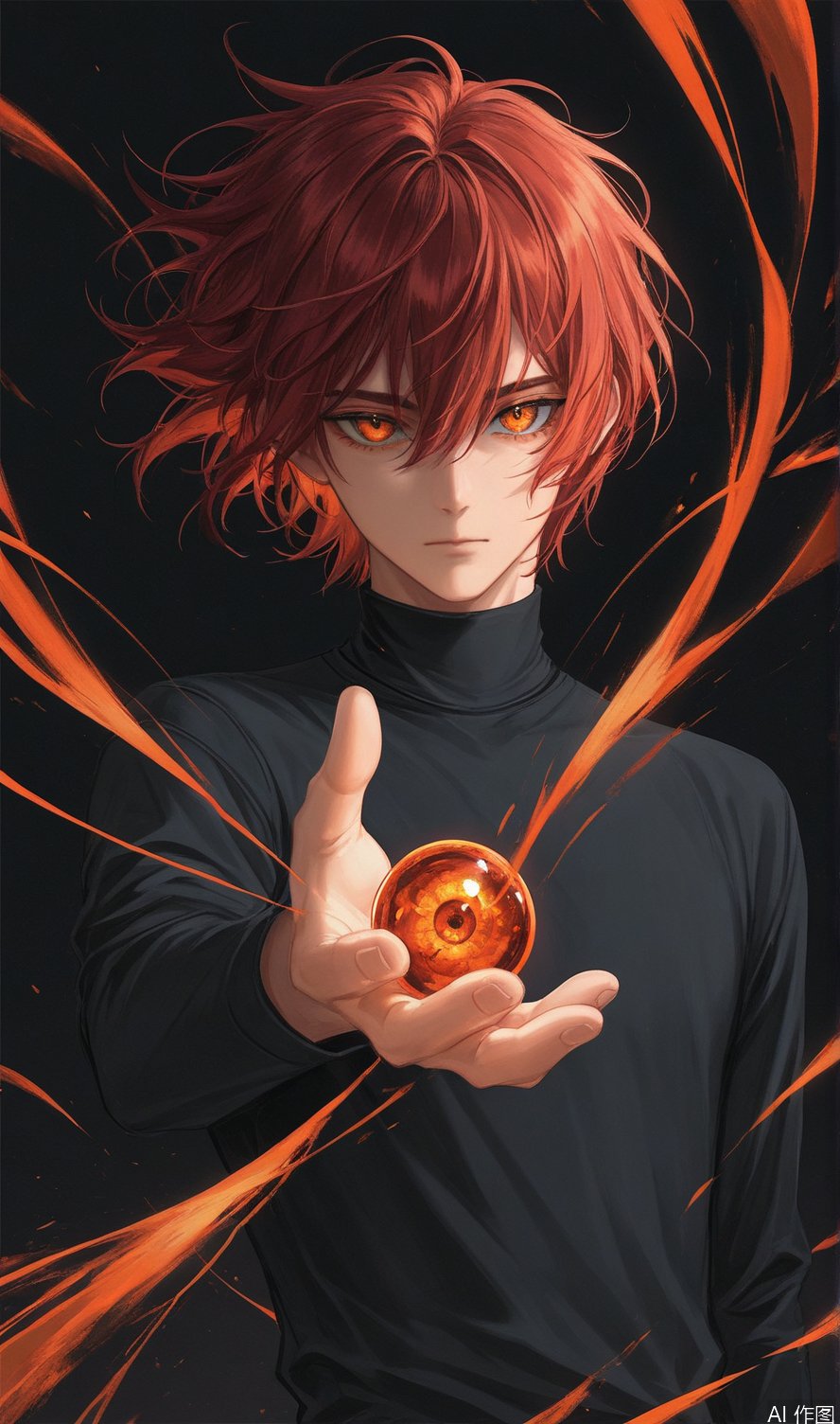 solo,  looking at viewer,  short hair by 随心随意玄法清宫太乙荡魔万法妙道鉴心天尊 on Tensor.Art