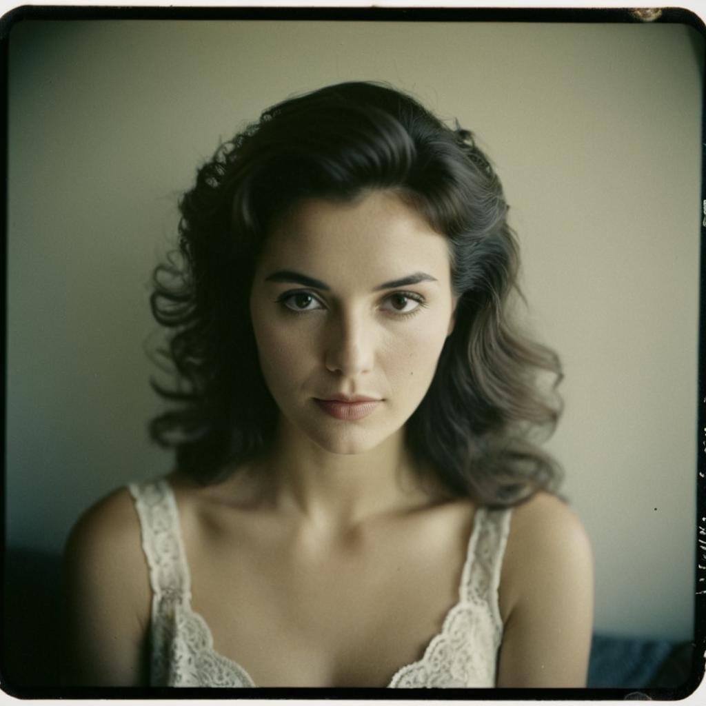 analog film photo of Jane woman,  Rosa woman,  faded film by EauDeNoire on Tensor.Art