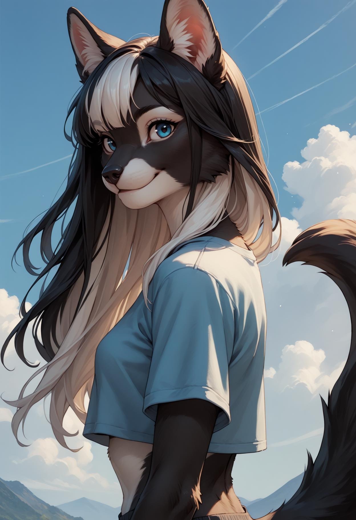 PonyXLV6_Scores 1girl,  solo,  long hair by Collapsed_Dreams on Tensor.Art