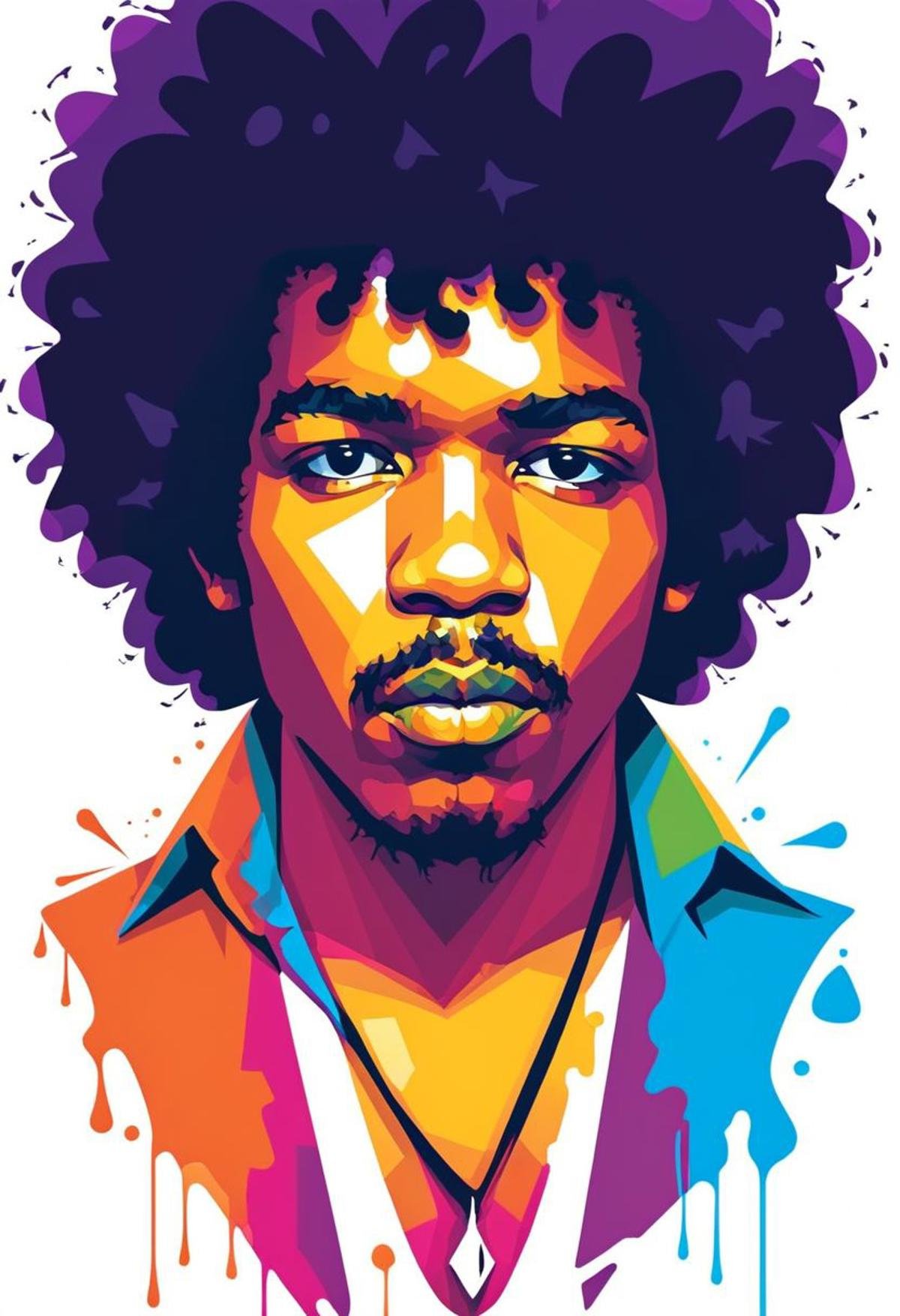 lwpztxxs,  Jimi Hendrix,  dark skin by Collapsed_Dreams on Tensor.Art