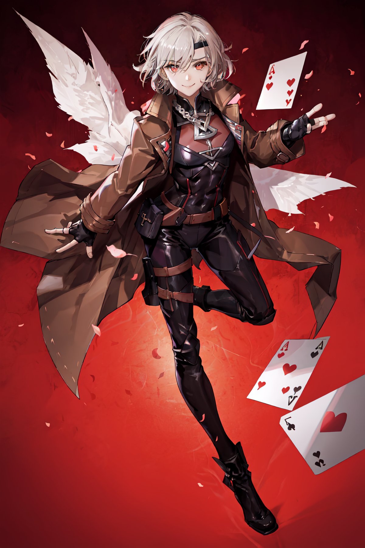 Gambit,  Le Diablo Blanc,  Remy Lebeau by Collapsed_Dreams on Tensor.Art