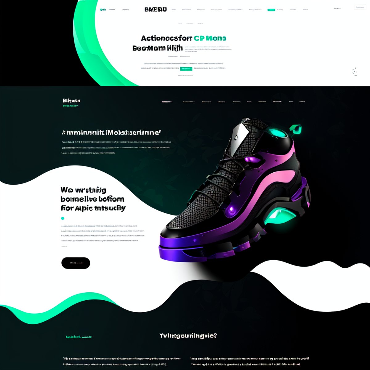UI-UX Style,  black background,  mmorpg website by Collapsed_Dreams on Tensor.Art