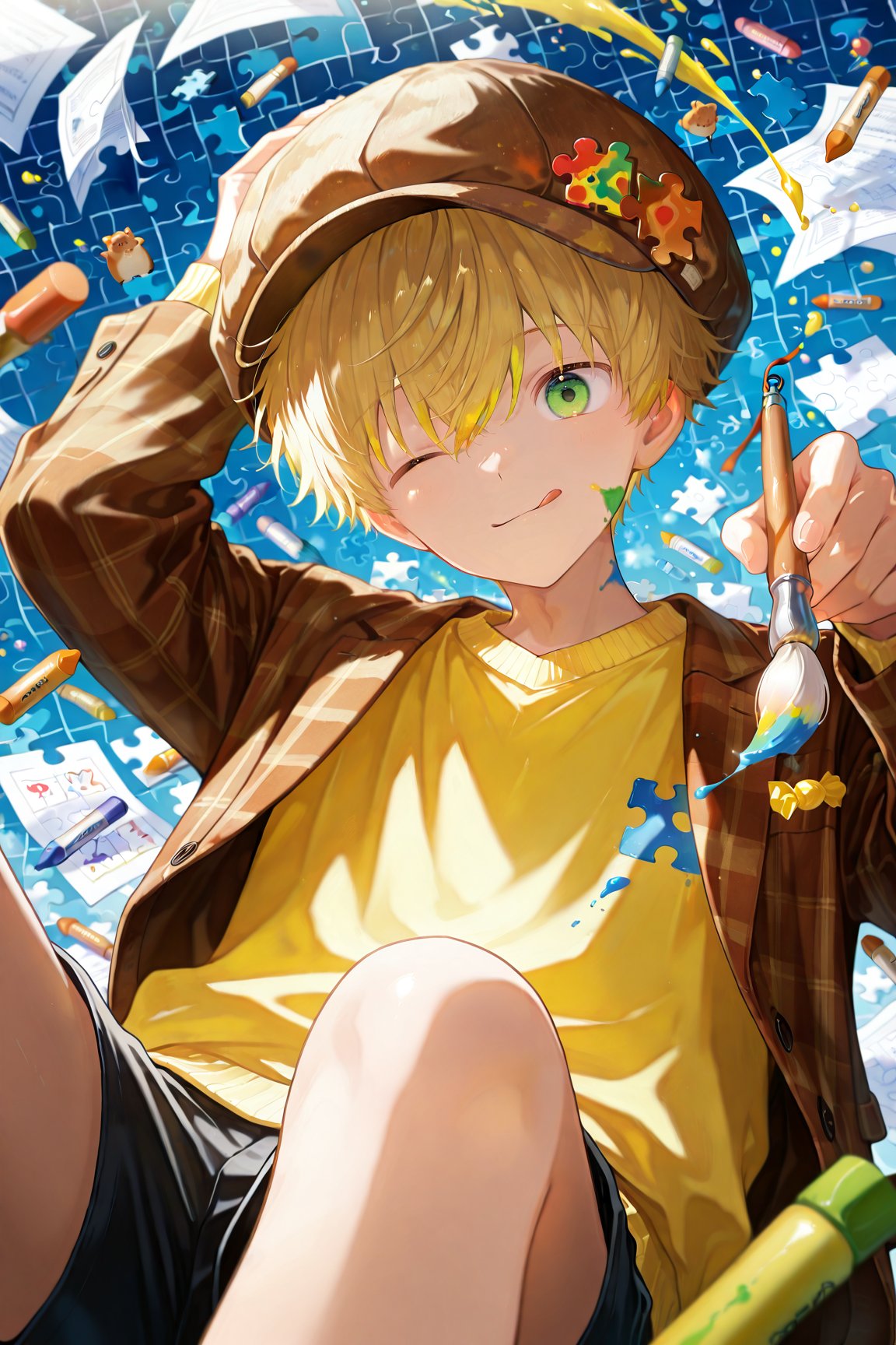 male focus,  1boy,  solo by Shiron_AI on Tensor.Art