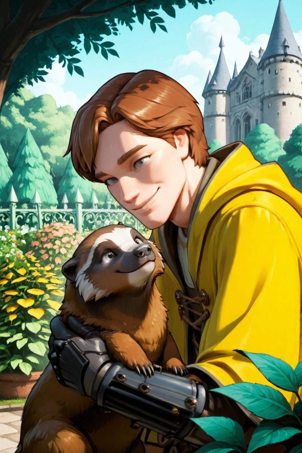 anime illustration,  male focus,  cedricdiggory by hushicho on Tensor.Art
