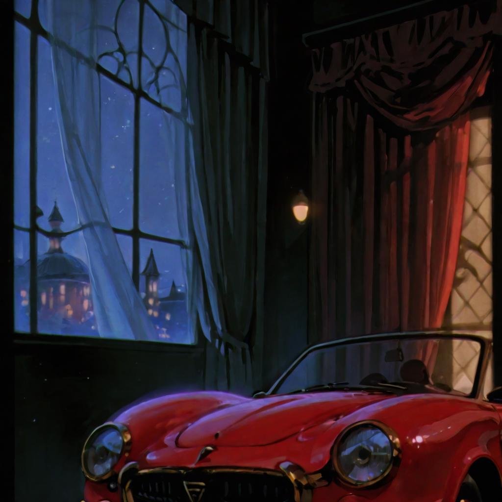 background focus,  music room,  tall windows by hushicho on Tensor.Art