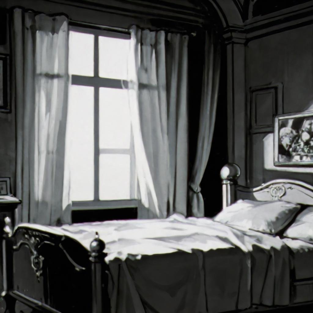 monochrome,  high contrast,  black and white by hushicho on Tensor.Art