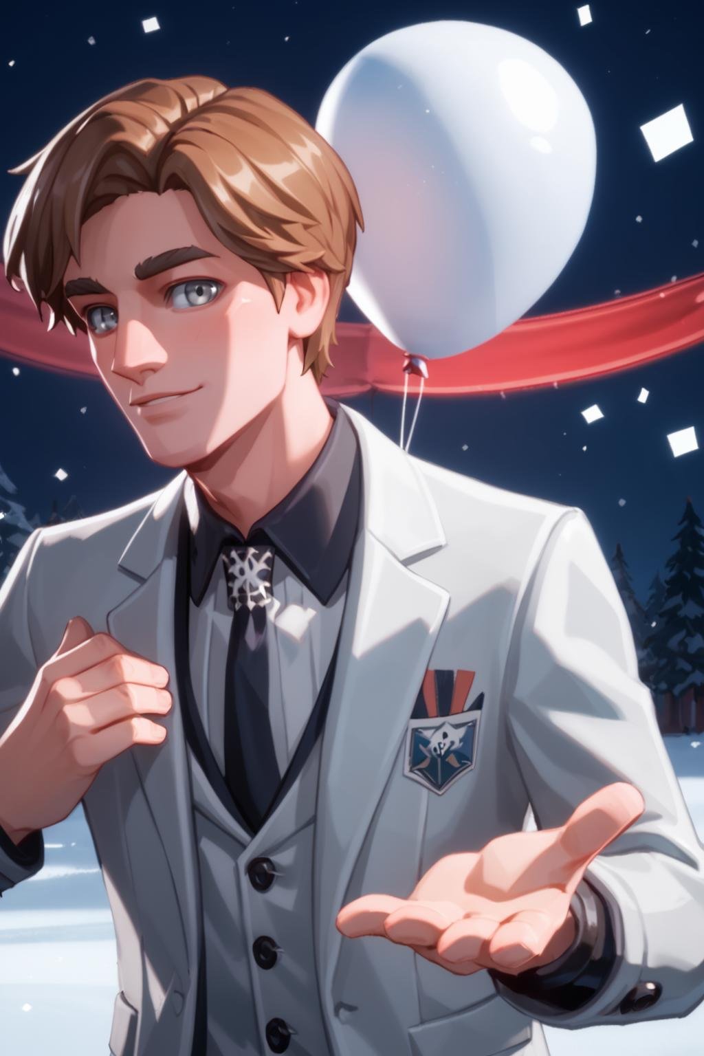 solo male focus,  cedricdiggory,  brown hair by hushicho on Tensor.Art