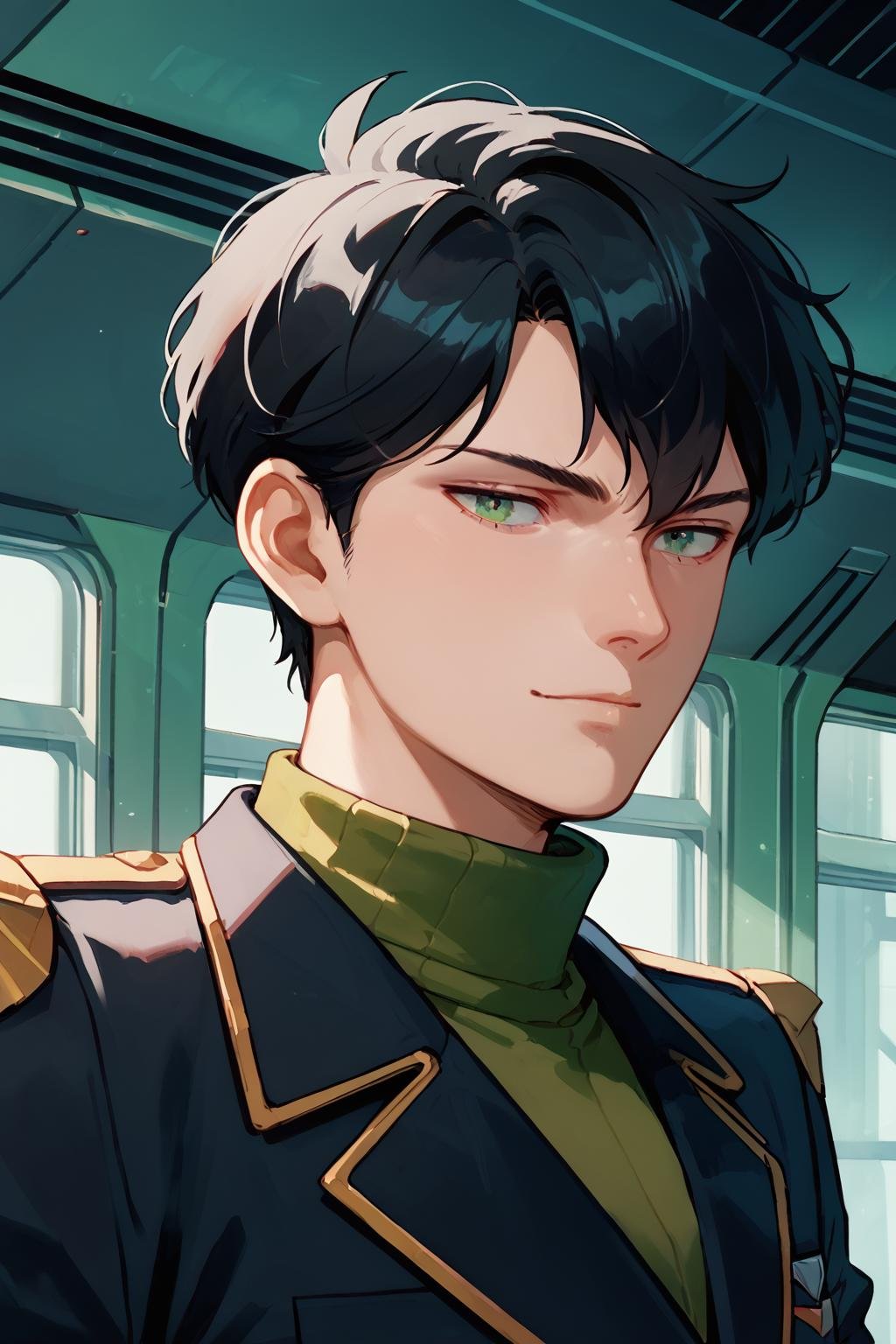 sci-fi illustration,  gyunei,  solo male by hushicho on Tensor.Art