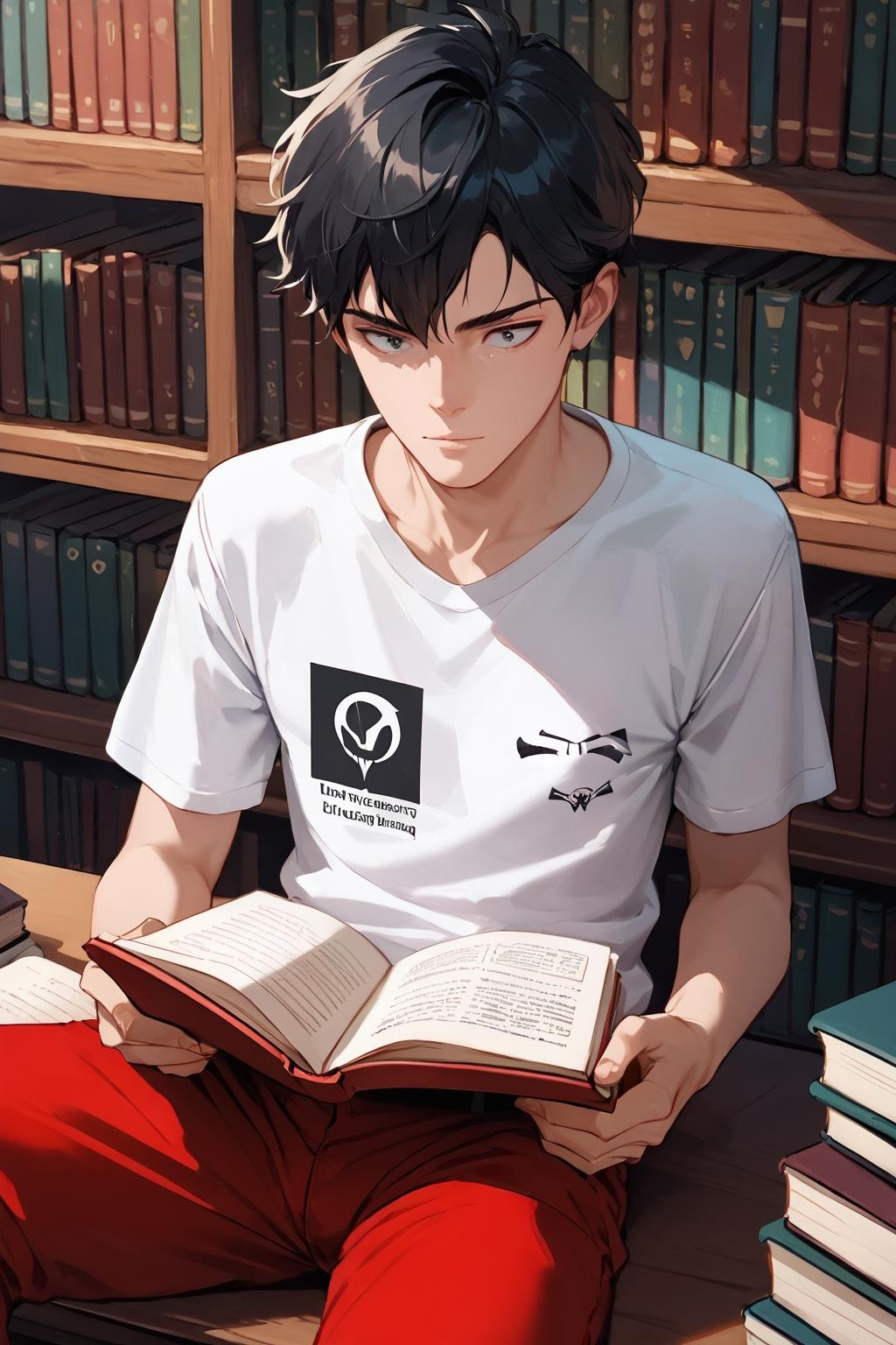 sci-fi illustration,  gyunei,  solo male by hushicho on Tensor.Art