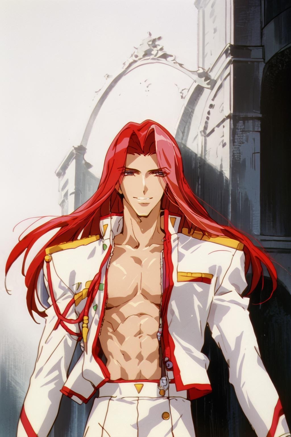 utenaki,  solo male,  (touga) by hushicho on Tensor.Art
